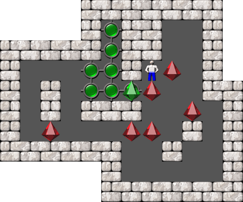 Sokoban Revenge 32 level 7